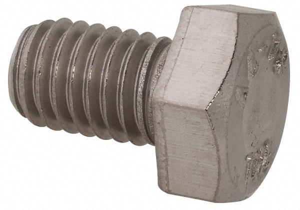 Hex Head Cap Screw: M8 x 1.25 x 12 mm, Grade 316 & Austenitic Grade A4 Stainless Steel, Uncoated