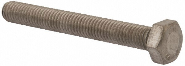 Hex Head Cap Screw: M8 x 1.25 x 65 mm, Grade 316 & Austenitic Grade A4 Stainless Steel, Uncoated