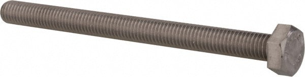 Hex Head Cap Screw: M8 x 1.25 x 100 mm, Grade 316 & Austenitic Grade A4 Stainless Steel, Uncoated