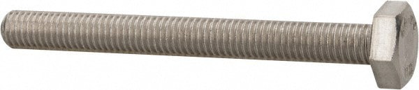 Hex Head Cap Screw: M10 x 1.50 x 90 mm, Grade 316 & Austenitic Grade A4 Stainless Steel, Uncoated