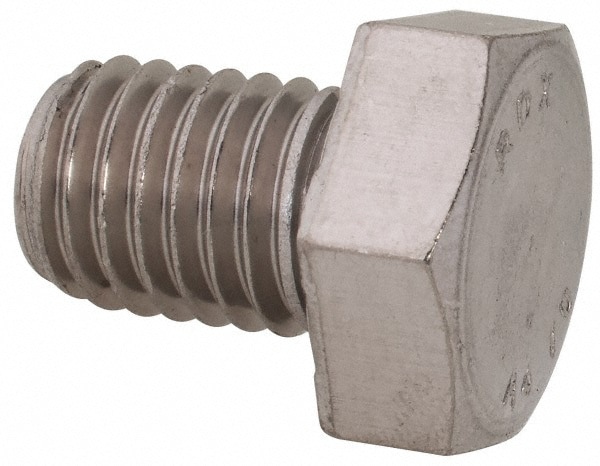 Hex Head Cap Screw: M12 x 1.75 x 16 mm, Grade 316 & Austenitic Grade A4 Stainless Steel, Uncoated