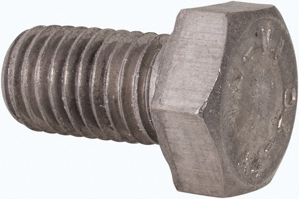 Hex Head Cap Screw: M14 x 2.00 x 25 mm, Grade 316 & Austenitic Grade A4 Stainless Steel, Uncoated