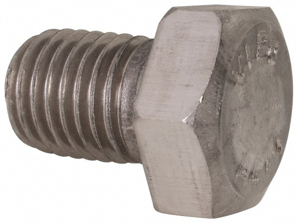Hex Head Cap Screw: M20 x 2.50 x 25 mm, Grade 316 & Austenitic Grade A4 Stainless Steel, Uncoated
