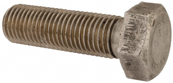 Hex Head Cap Screw: M30 x 3.50 x 100 mm, Grade 316 & Austenitic Grade A4 Stainless Steel, Uncoated