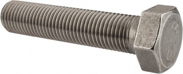 Hex Head Cap Screw: M30 x 3.50 x 140 mm, Grade 316 & Austenitic Grade A4 Stainless Steel, Uncoated