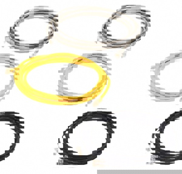 Ethernet Cable: Cat5e, 24 AWG, 200 MHz, Unshielded