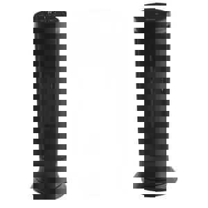 Slim Ceramic Tower Heater Black