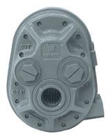 Hydraulic Gear Pumps; Maximum Speed: 1000.0SFM; 1000.0RPM; 1000.0in/s ; Mount Type: Two-Bolt ; Displacement: 9.9in3; 9.9SCFM; 9.9IN3/REV ; UNSPSC Code: 40151533