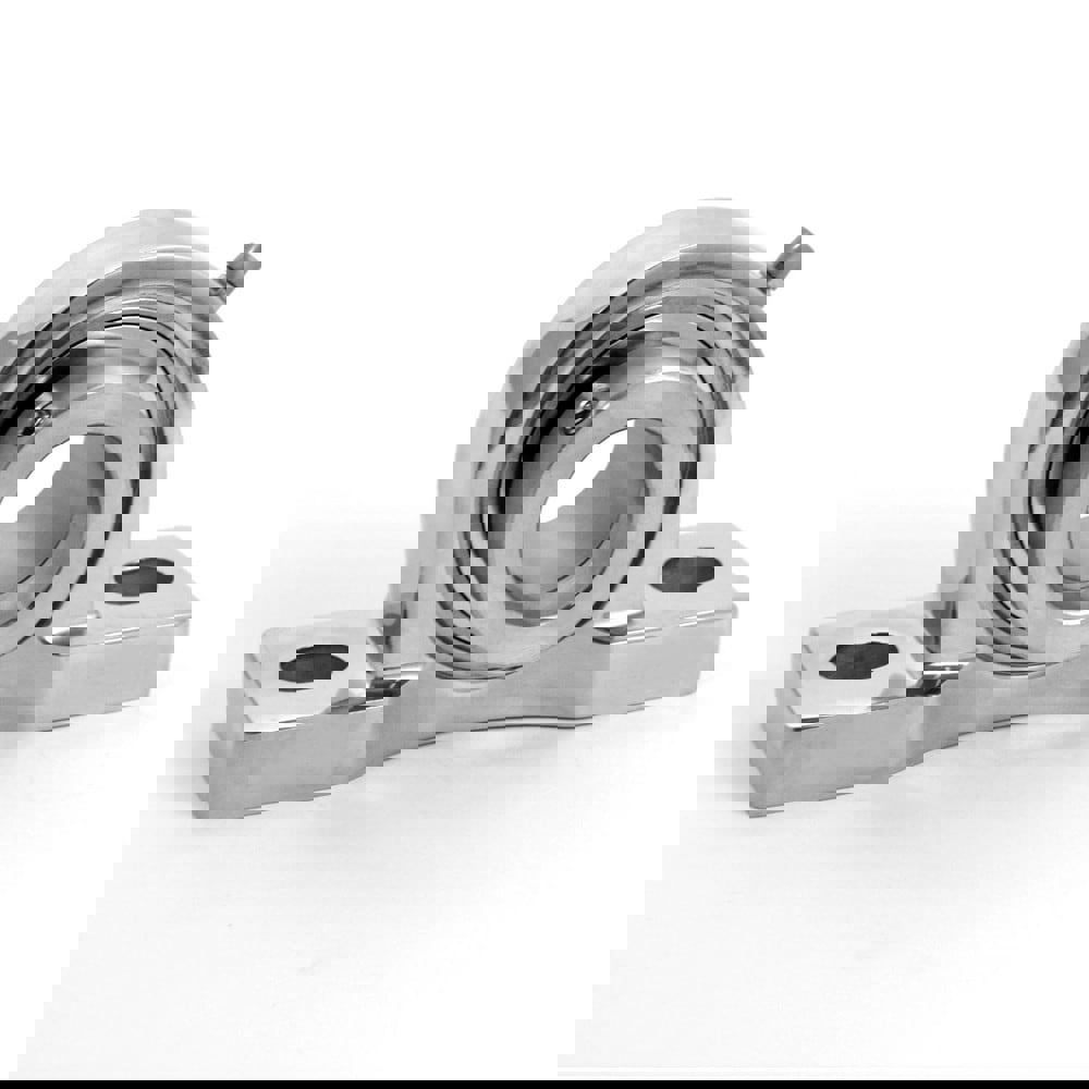 Mounted Bearings & Pillow Blocks; Bearing Insert Type: Wide Inner Ring ; Bolt Hole (Center-to-center): 127mm ; Housing Material: Stainless Steel ; Lock Type: Eccentric ; Static Load Capacity: 3300.00 ; Number Of Bolts: 2