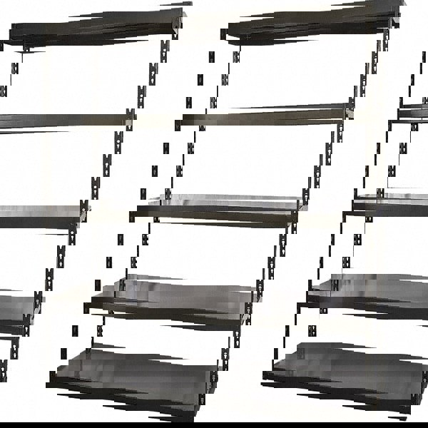 Steel Boltless High Capacity Waterfall Shelving: