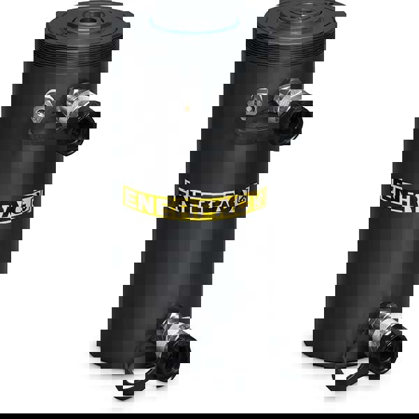 Compact Hydraulic Cylinder: Base Mounting Hole Mount, Steel