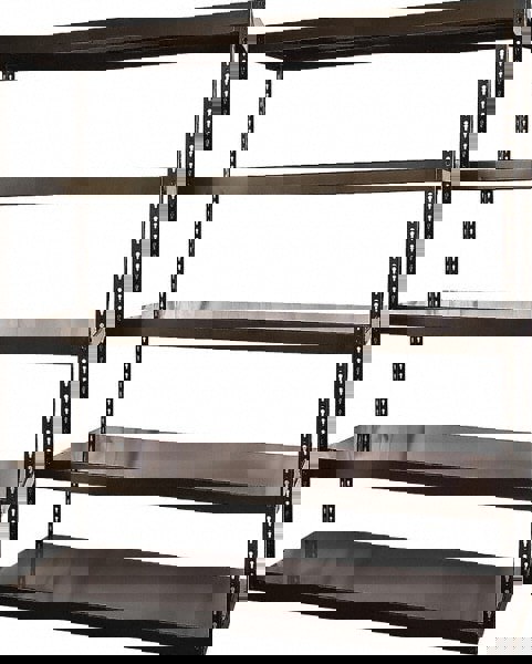 Steel Boltless High Capacity Waterfall Shelving: