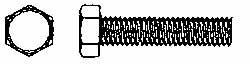 Hex Head Cap Screw: 7/16-20 x 1-1/2