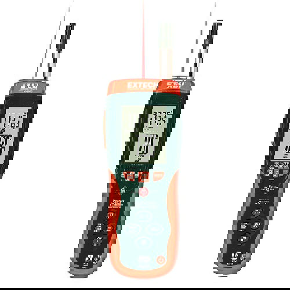 14 to 140°F, 0 to 100% Humidity Range, Psychrometer