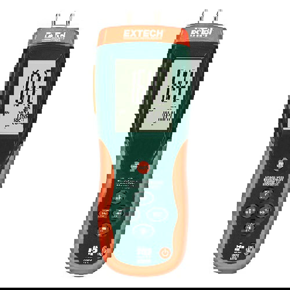 2 Max psi, +/-0.3% FS% Accuracy, Differential Pressure Manometer