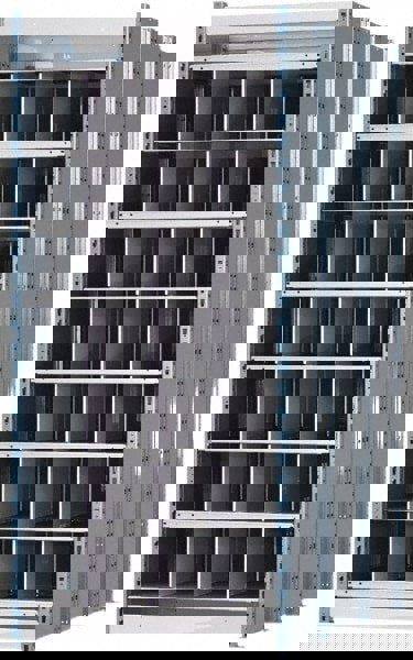 28 Bin Heavy-Duty Deep Bin Industrial Shelving