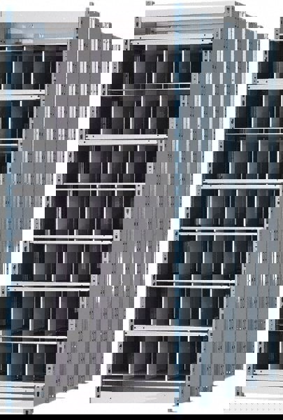 28 Bin Heavy-Duty Deep Bin Industrial Shelving