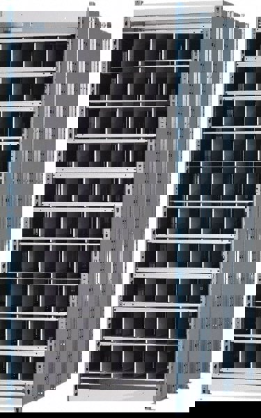 50 Bin Heavy-Duty Deep Bin Industrial Shelving