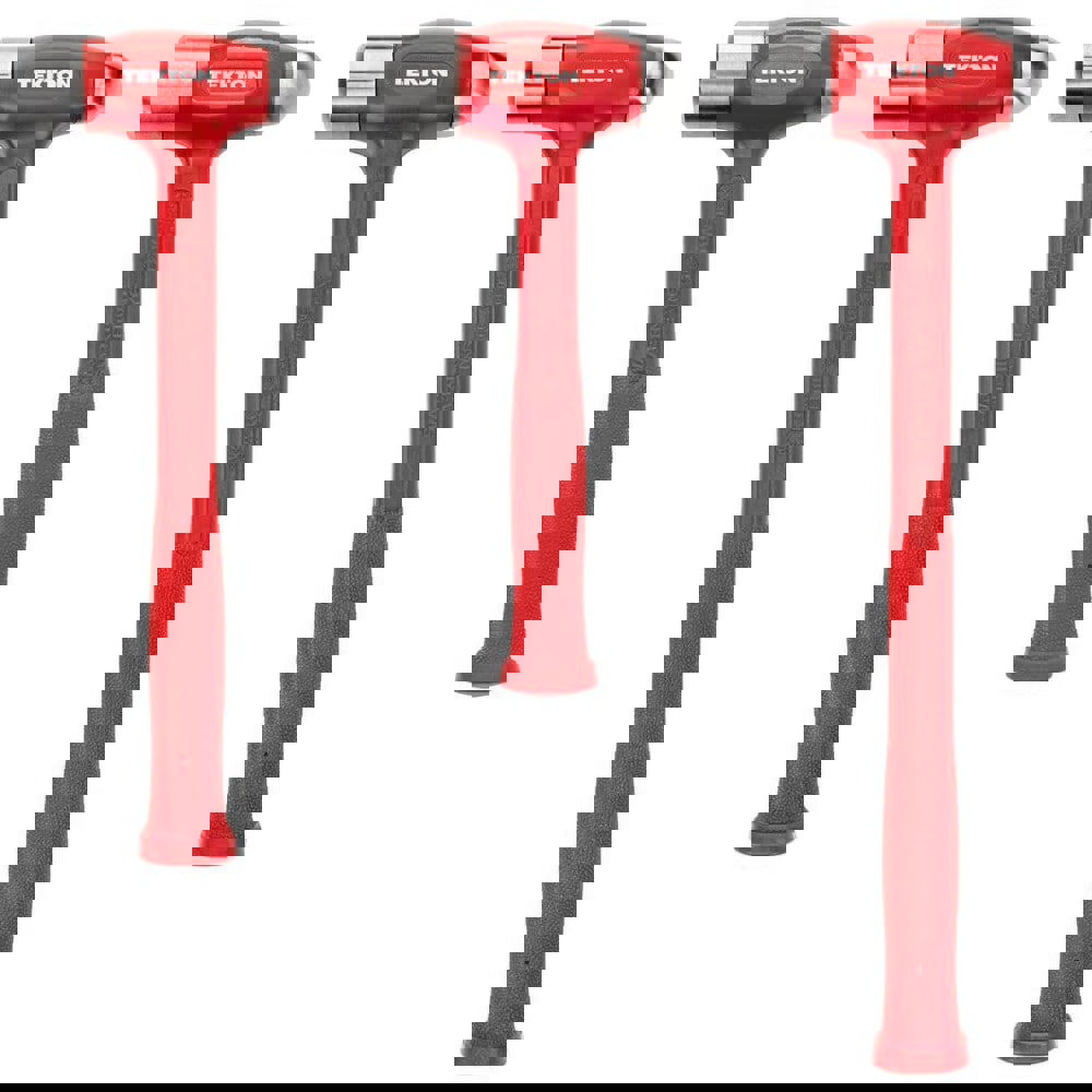 Hammer & Mallet Sets; Set Type: Dead Blow Hammer Set ; Head Material: Polyurethane ; Handle Material: Polyurethane ; Head Weight (Oz): 36; 43; 50 ; Face Diameter: 1.2; 1.4in ; Handle Length: 11.3in; 8.8in; 14.5in