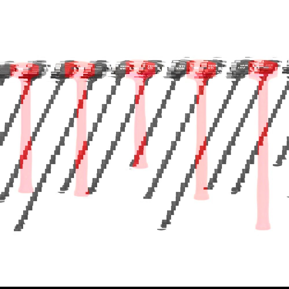 Hammer & Mallet Sets; Set Type: Dead Blow Hammer Set ; Head Material: Polyurethane ; Handle Material: Polyurethane ; Head Weight (Oz): 26; 36; 43; 47; 50 ; Face Diameter: 1.0; 1.2; 1.4in ; Handle Length: 11.2in; 11.3in; 8.8in; 11.6in; 14.5in