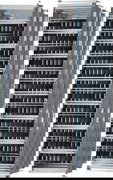 96 Bin Heavy-Duty Deep Bin Industrial Shelving