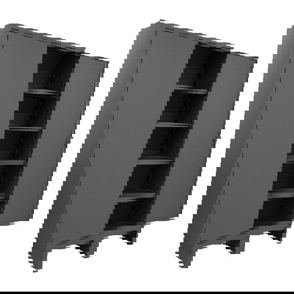 Locking Steel Storage Cabinet: 72