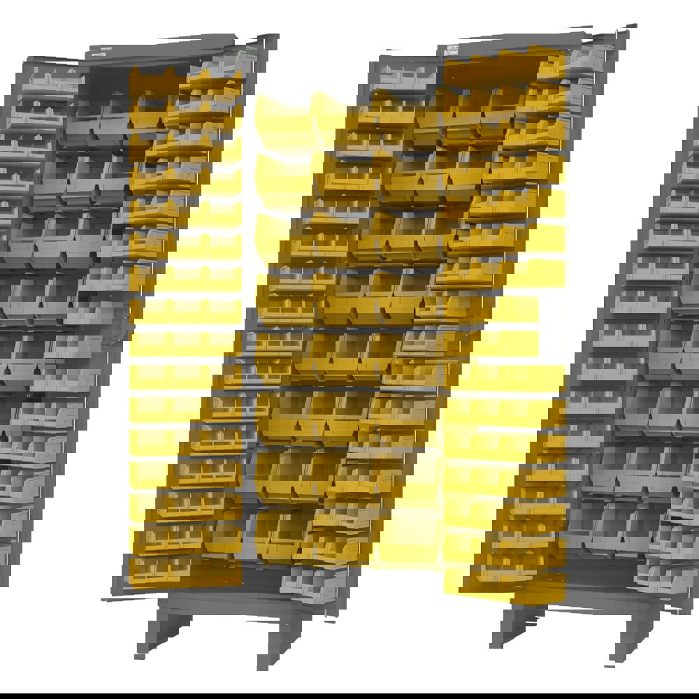 Storage Cabinets; Cabinet Type: Bin Cabinet ; Cabinet Material: Steel ; Width (Inch): 24-1/8 ; Depth (Inch): 36-3/16 ; Cabinet Door Style: Louvered Panel Flush ; Height (Inch): 78