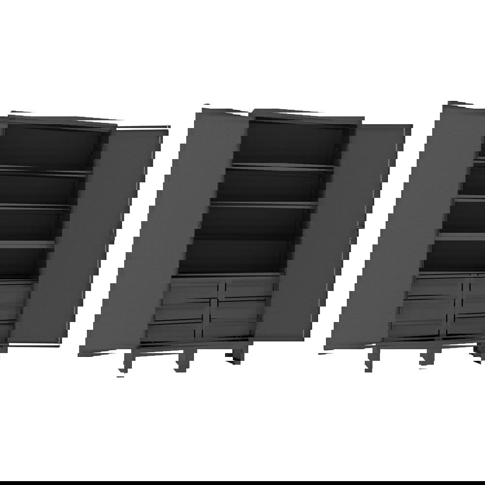 Locking Steel Storage Cabinet: 72