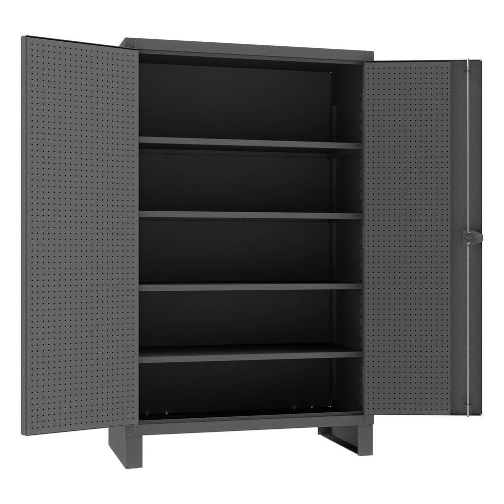 Pegboard Steel Storage Cabinet: 48