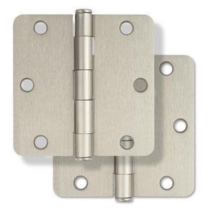 2PK HINGE 3.5 1/4R RP SN US15