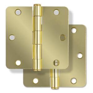 2PK HINGE 3.5 1/4R RP SB US4
