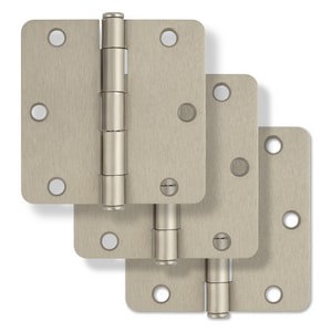3PK HINGE 3.5 1/4R RP SN US15