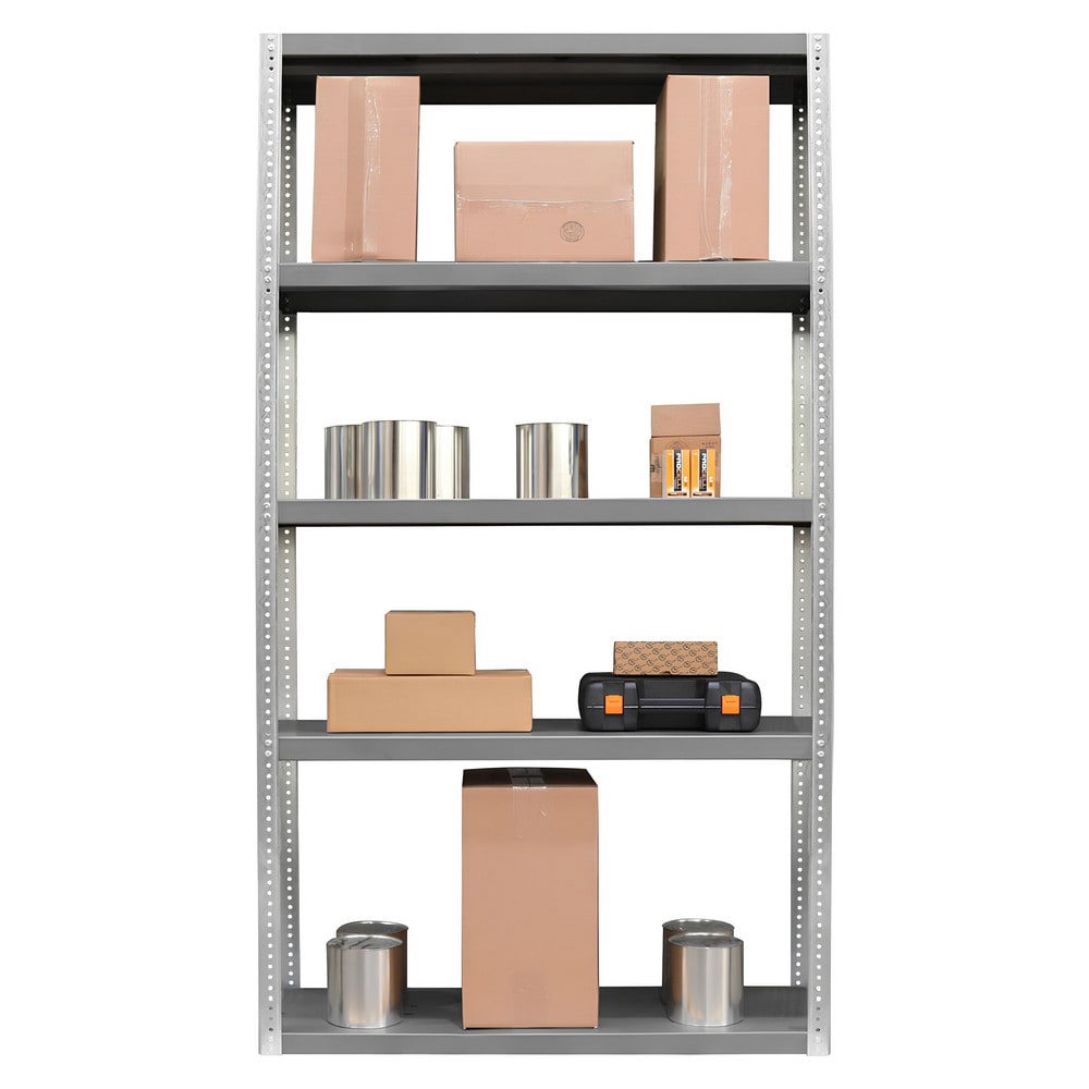 Open Shelving Accessories & Components; Component Type: Heavy-Duty Shelving ; For Use With: HDS-HUP-96; HDS-1848-95 ; Material: Steel ; Height (Inch): 96 ; Load Capacity: 12500 ; Color: Gray