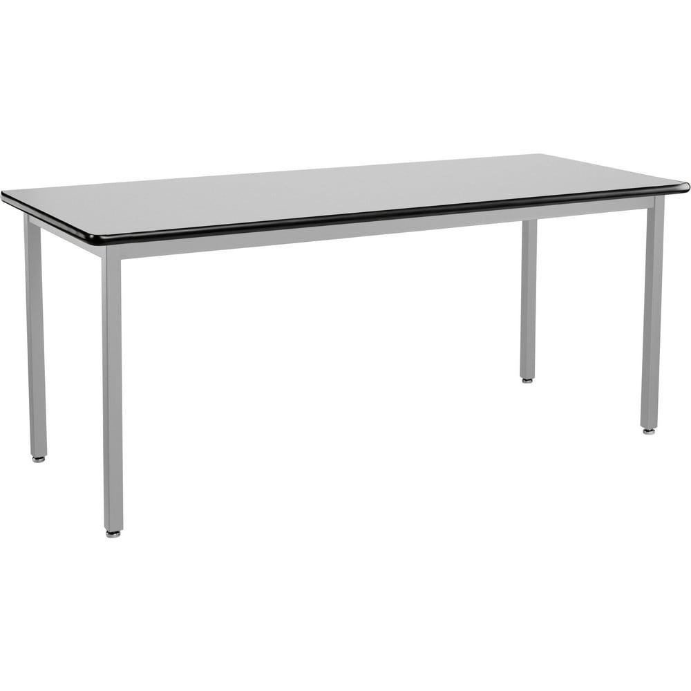 Stationary Tables; Table Type: Utility; Activity ; Body Material: HPL Particleboard Core with T-Mold ; Table Top Color: Grey Nebula ; Frame Color: Gray ; Overall Height (Inch): 30 ; Overall Length (Inch): 72
