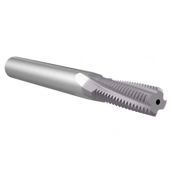 Helical Flute Thread Mill: 1/4, Internal & External, 3 Flute, 1/4