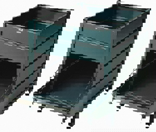 Bulk Storage Container: Steel, Bin-Style Bulk Container