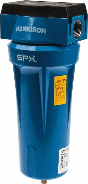 Oil & Water Filter/Separator: 100 CFM, Auto Drain