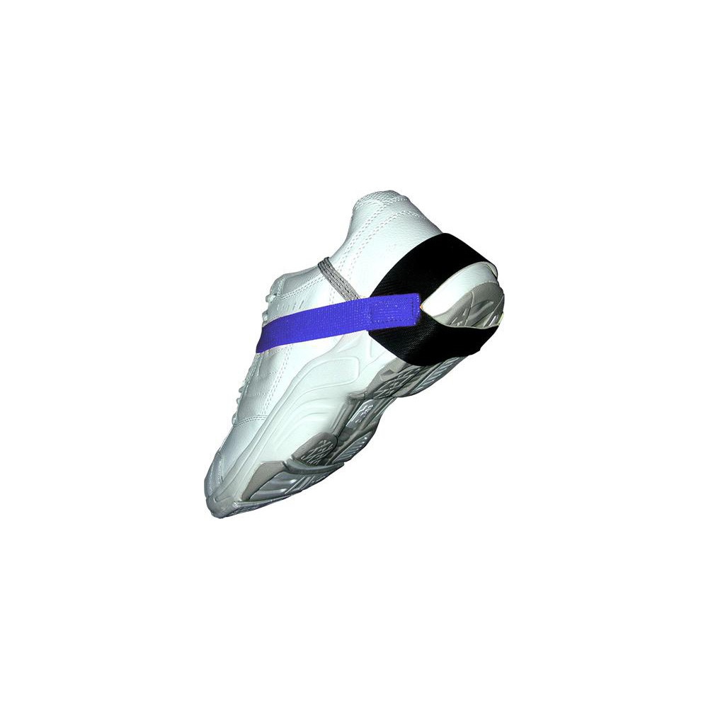 Grounding Shoe Straps; Strap Type: Antistatic Heel Strap ; Attachment Method: Hook & Loop ; Material: Rubber ; Disposable: No ; Resistor: Yes ; Conductive Strand: Yes