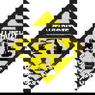 Accident Prevention Label: Diamond, 0.00