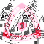 Accident Prevention Label: Round, 0.004