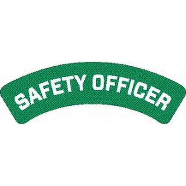 Pack of 25 Safety Officer, Hard Hat Labels