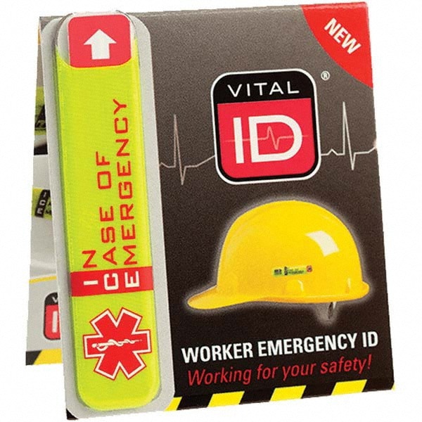 Hard Hat Labels; Label Type: Hard Hat Label ; Label Message Type: Fire, Emergency & Exit ; Message Type: Emergency; Fire, Emergency & Exit ; Legend: In Case of Emergency ; Graphic: Emergency Graphic ; Label Message: In Case of Emergency