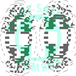 25 Qty 1 Pack Plant Safety Member, Hard Hat Label