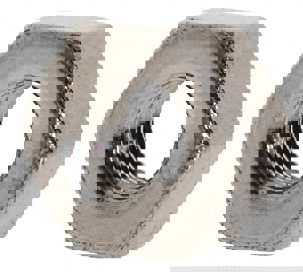 Heavy Hex Nut: M3x0.5, Grade 18-8 & Austenitic Grade A2 Stainless Steel, Bright/Uncoated Finish