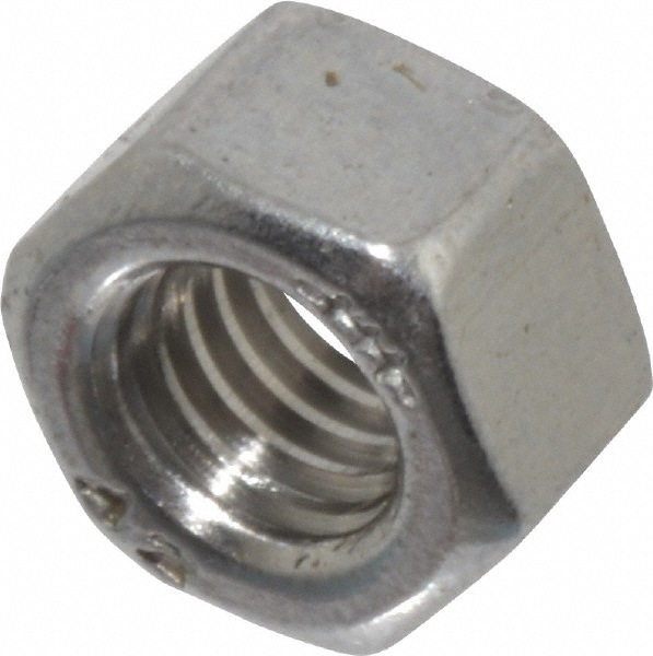 Hex Nut: M5 x 0.80, Grade 18-8 & Austenitic Grade A2 Stainless Steel, Uncoated