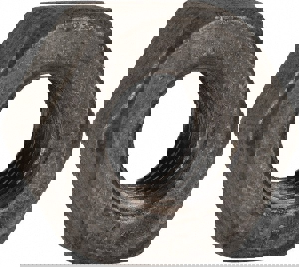 Heavy Hex Nut: 5/16-18, Grade 2 Steel, Hot-Dipped Galvanized Finish