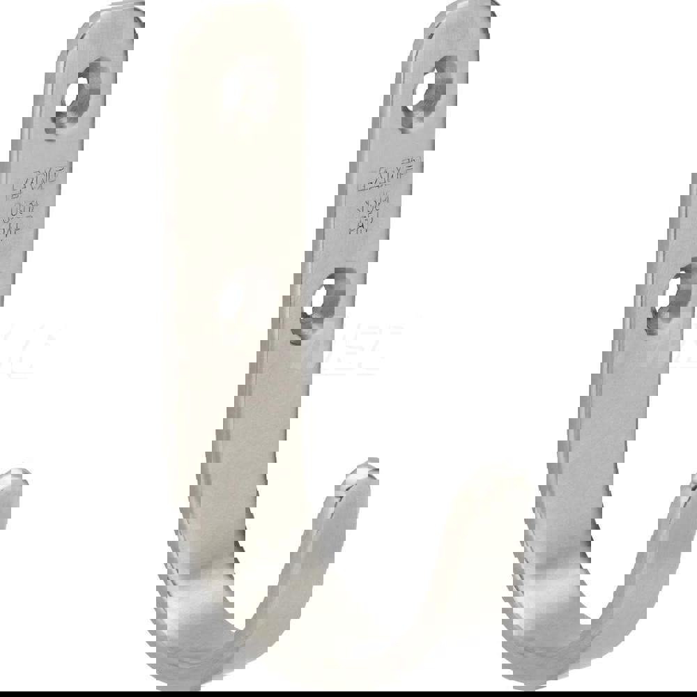 Storage Hook: 17.6 lb Load Capacity, 304 Stainless Steel