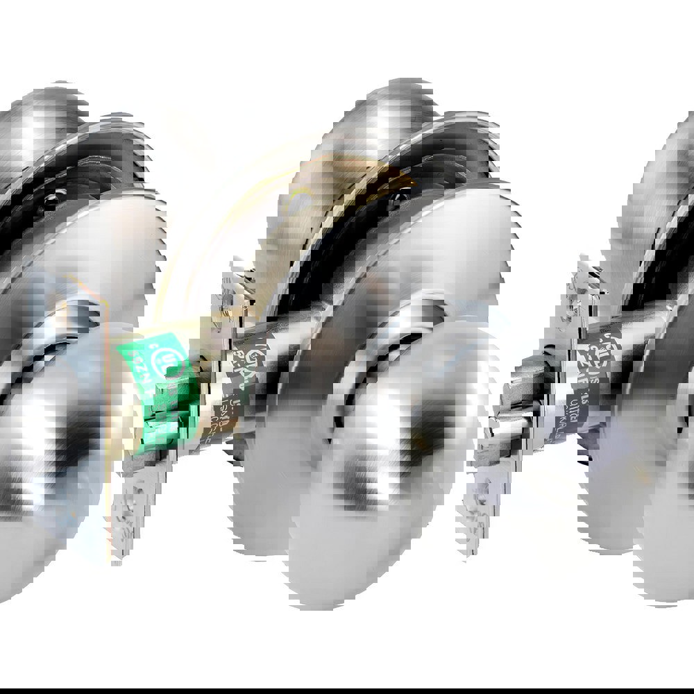 Knob Locksets; Type: Passage ; Key Type: Keyed Different ; Material: Metal ; Finish/Coating: Satin Stainless Steel ; Compatible Door Thickness: 1-3/8