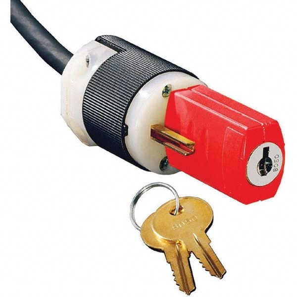 Plug Lockout: Acrylonitrile Butadiene Styrene Plastic & Metal