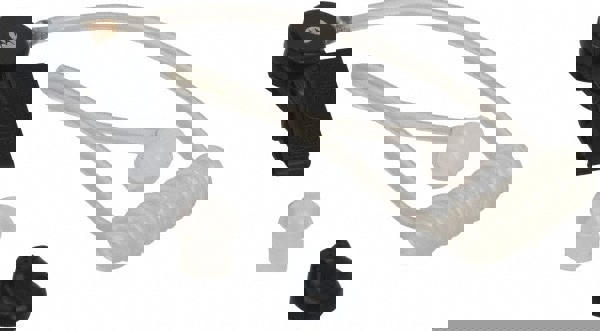 One Wire Surveillance, In-Line & Push to Talk Microphone Surveillance Earpiece with Microphone